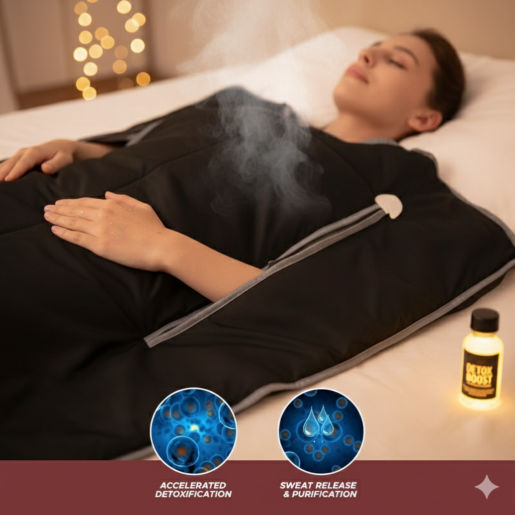 Far Infrared Sauna Blanket — Deep Detox, Sweat Removal & Full-Body Health Care