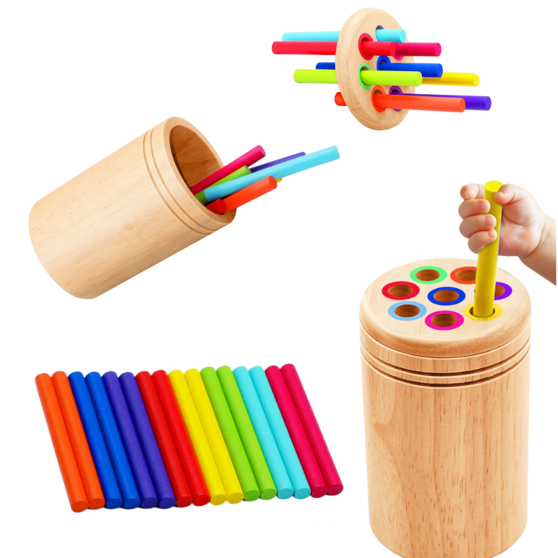 Wooden learning toy (2-5 years old)