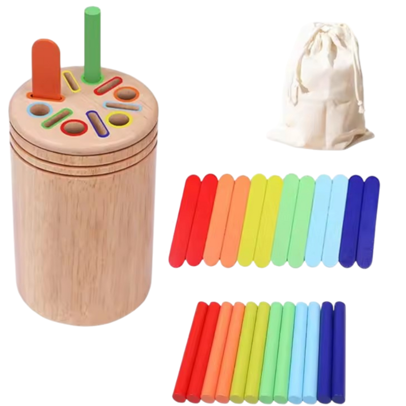 Wooden learning toy (2-5 years old)