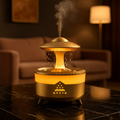 UFO Raining Humidifier — Raindrop Ultrasonic Aroma Diffuser with 7-Color LED Lights (350ml)