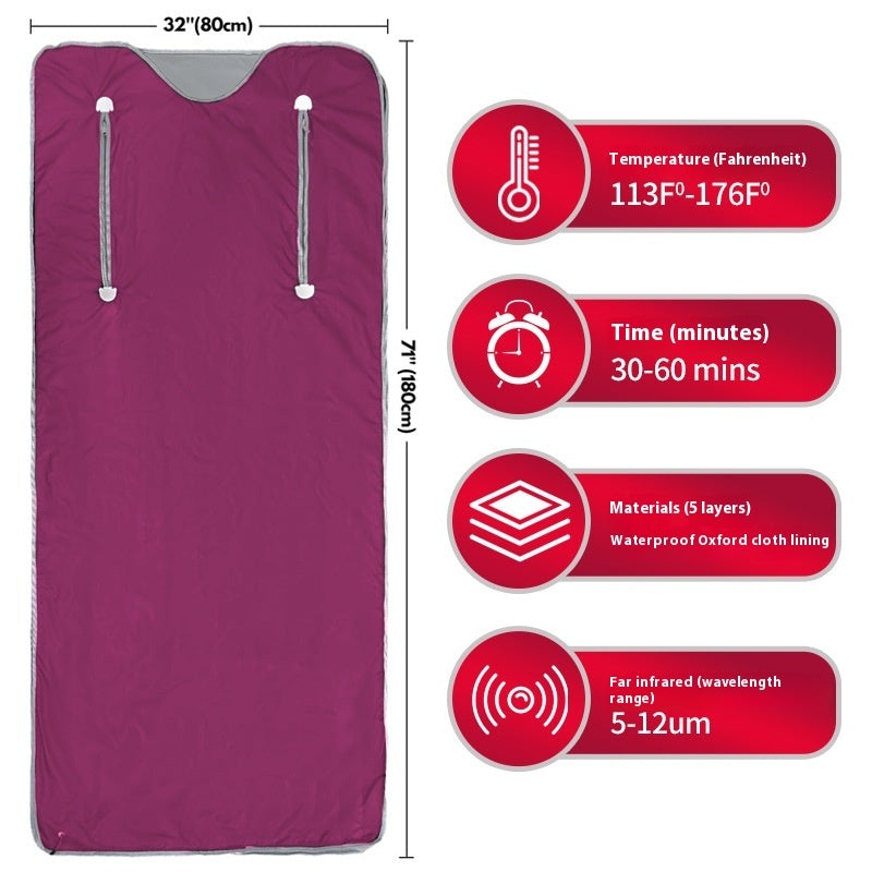 Far Infrared Sauna Blanket — Deep Detox, Sweat Removal & Full-Body Health Care