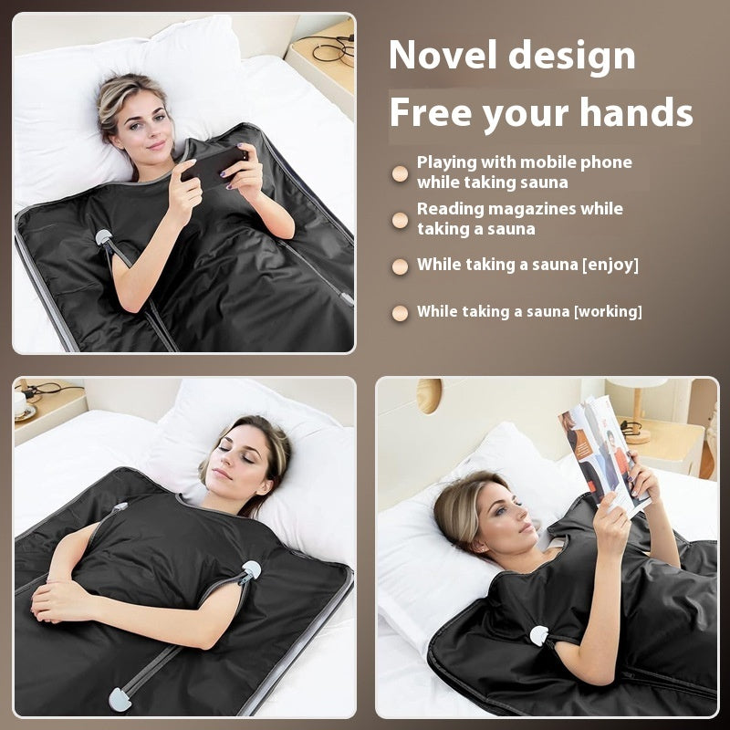 Far Infrared Sauna Blanket — Deep Detox, Sweat Removal & Full-Body Health Care