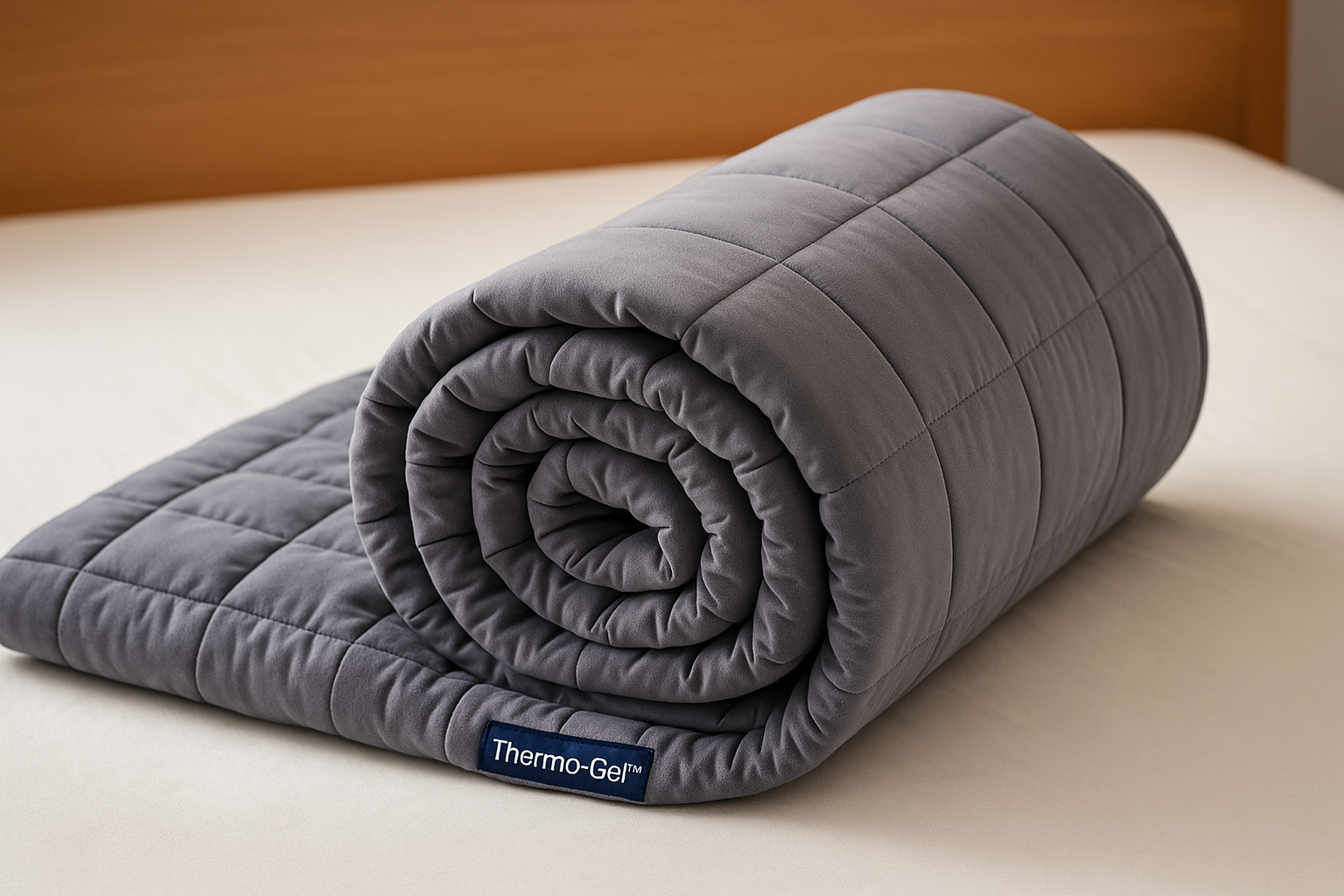 Weighted Thermo-Gel Blanket – Cooling & Heating Deep Pressure Blanket for Anxiety + Better Sleep