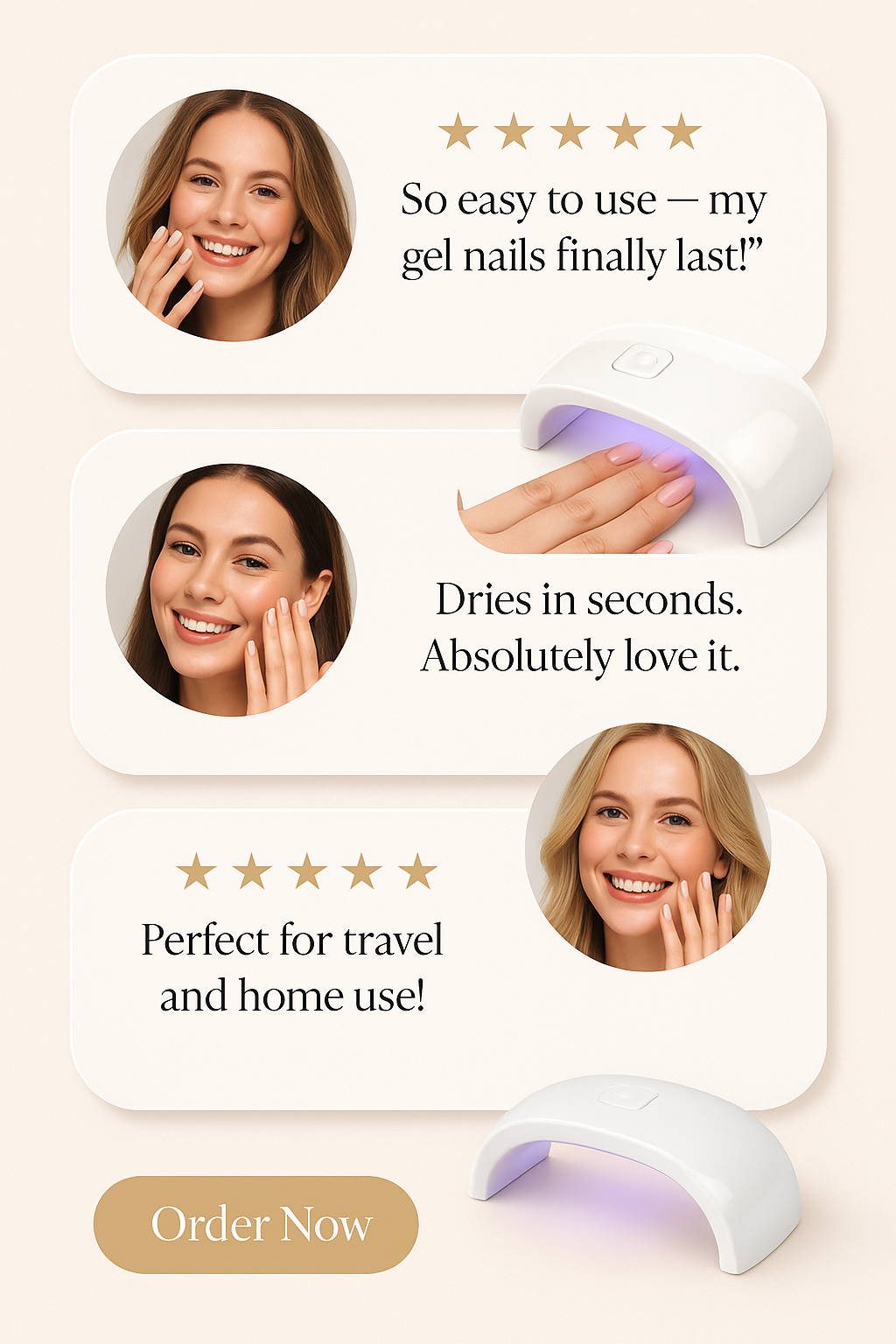 Mini USB UV Lamp — Portable Hot Light for Fast Nail Drying & UV Curing