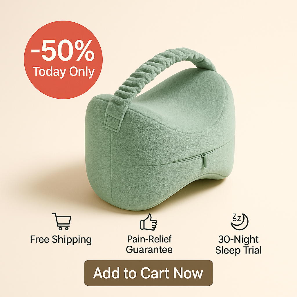 Memory Foam Leg Lock Pillow Knee Pillow Clip Pad