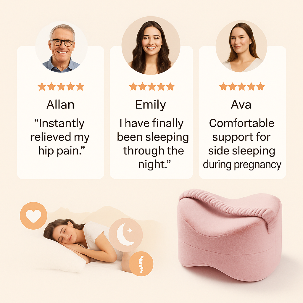 Memory Foam Leg Lock Pillow Knee Pillow Clip Pad